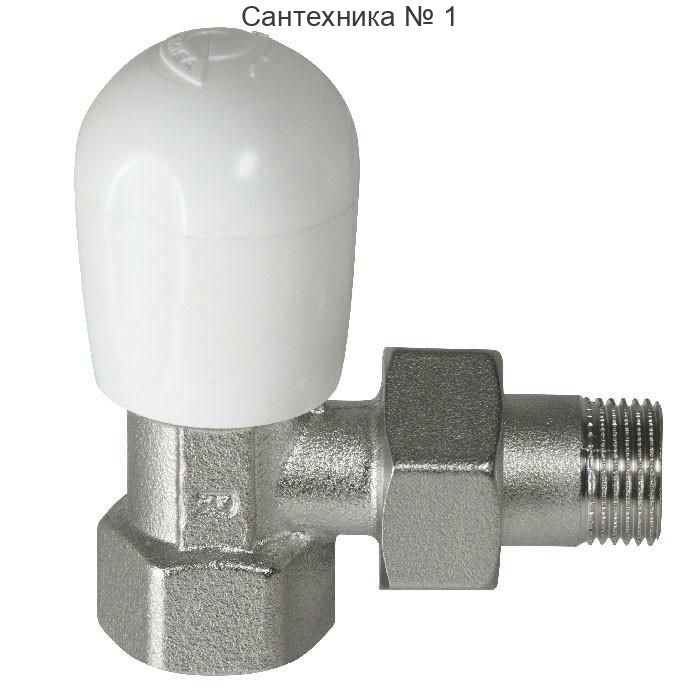 Вентиль для радиатора угловой верхний 1/2" Comisa