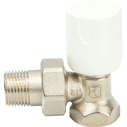 Вентиль угловой регулирующий 1/2" Luxor Easy RS 102