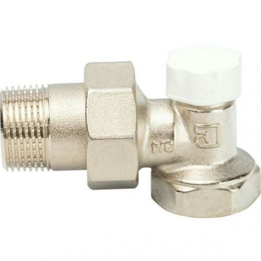 Клапан угловой 3/4" Luxor Easy DS 122