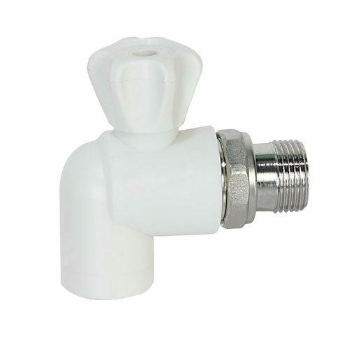 Кран шаровый для радиатора угловой 20х1/2" SPK