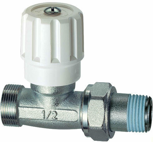 Вентиль регулирующий 1/2" M24x19, прямой FAR