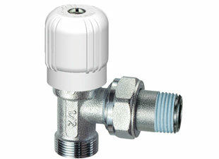 Вентиль регулирующий 1/2" M24x19, угловой FAR
