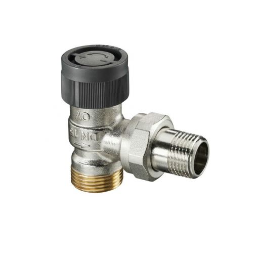 Вентиль термостатический серия А 1/2" НР х 3/4" НР, угловой Oventrop
