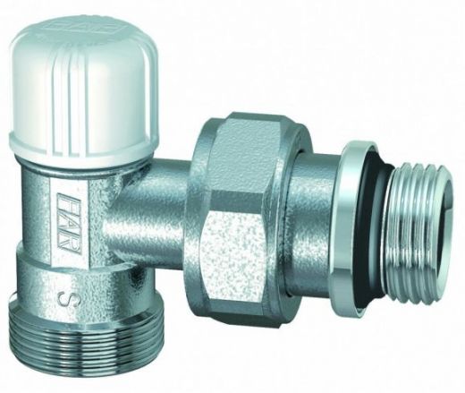 Вентиль запорный угловой 1/2" М24х19 FAR