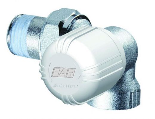 Вентиль терморегулирующий трехосевой правосторонний 1/2" ВР FAR