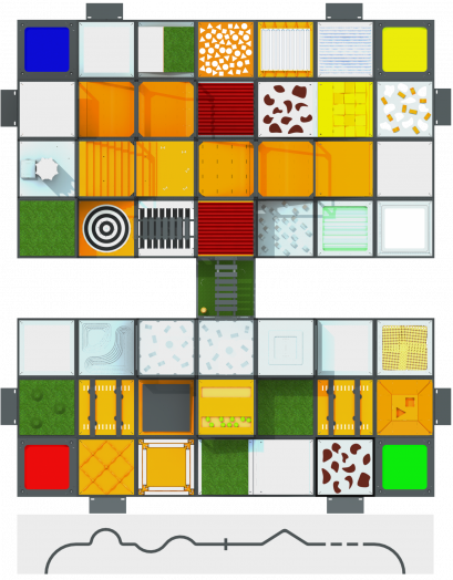 Испытательный полигон для роботов Премиум