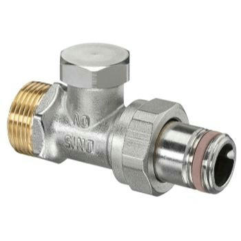 Вентиль на обратную подводку Combi 2 3/4" х 1/2" НН, проходной Oventrop