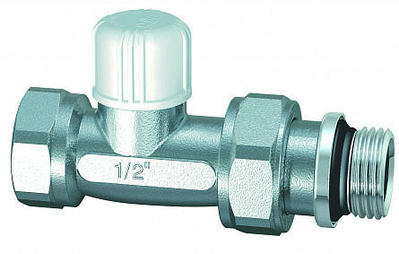 Вентиль запорный прямой 3/8" ВР FAR