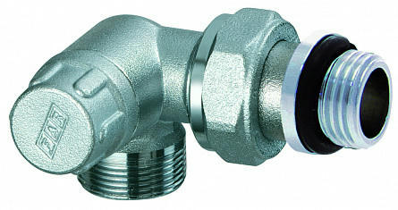 Вентиль запорный трехосевой левосторонний 1/2" М24х19 FAR