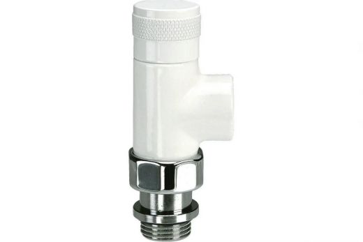 Клапан запорный осевой Tondera 1/2", белый SR Rubinetterie