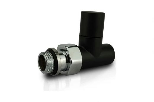 Вентиль ручной прямой Tondera Light 1/2", черный матовый SR Rubinetterie
