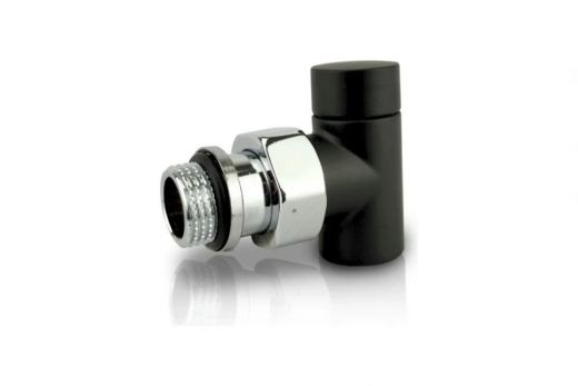 Клапан запорный угловой Tondera Light 1/2", черный матовый SR Rubinetterie