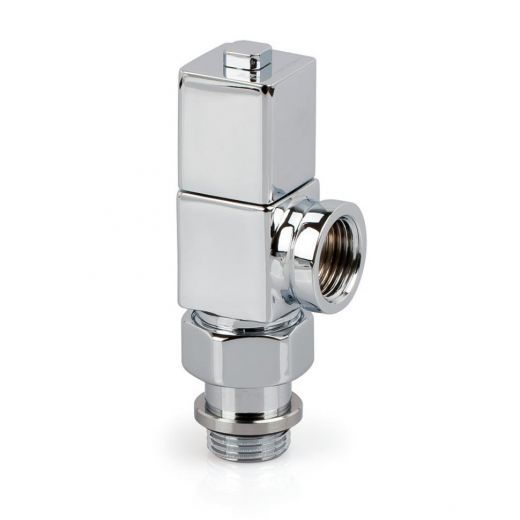Вентиль ручной осевой Esedra 1/2", хром SR Rubinetterie