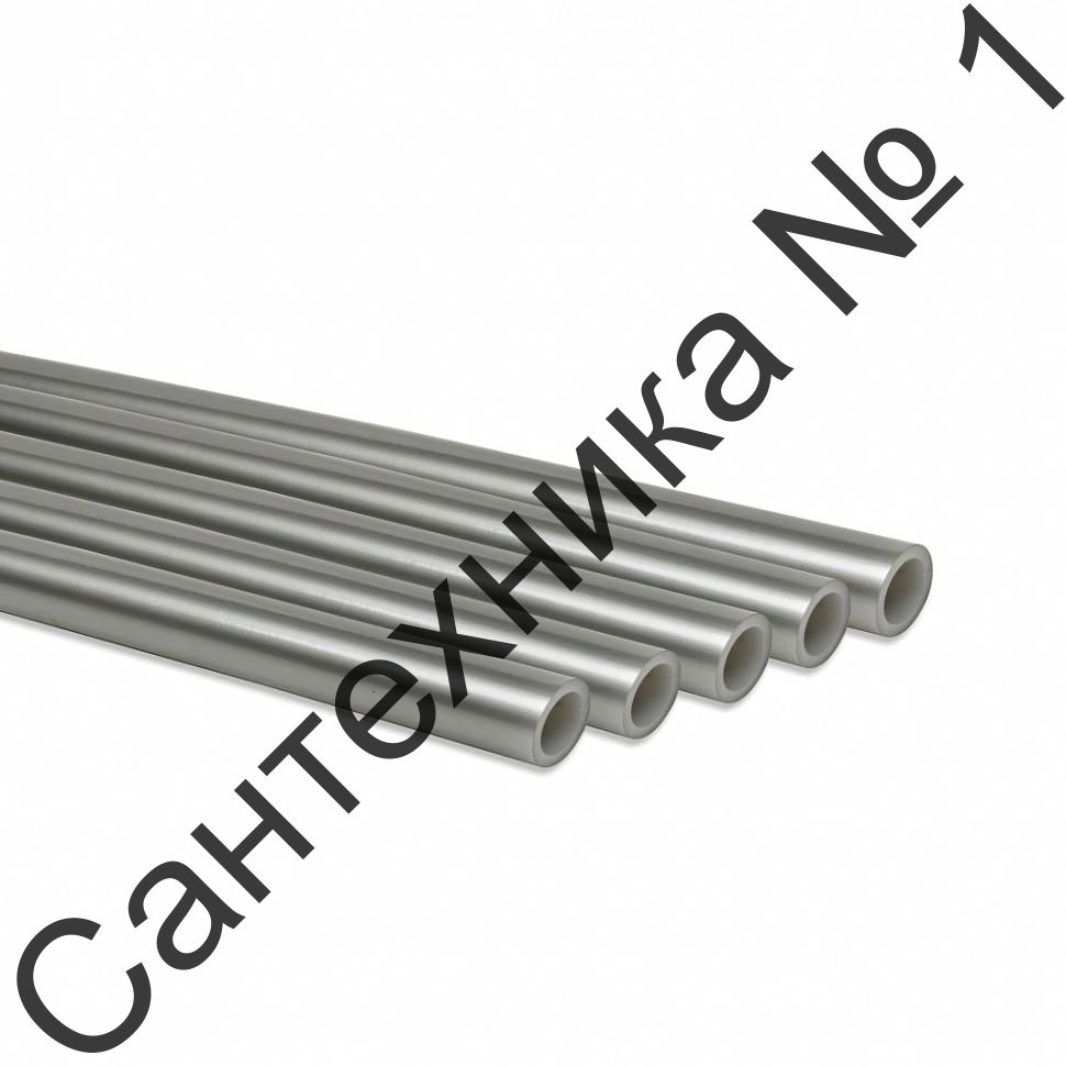 Труба из сшитого полиэтилена 16х2.2, бухта 100, серая ROMMER