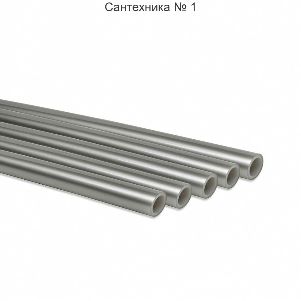 Труба из сшитого полиэтилена 16х2.2, бухта 100, серая ROMMER