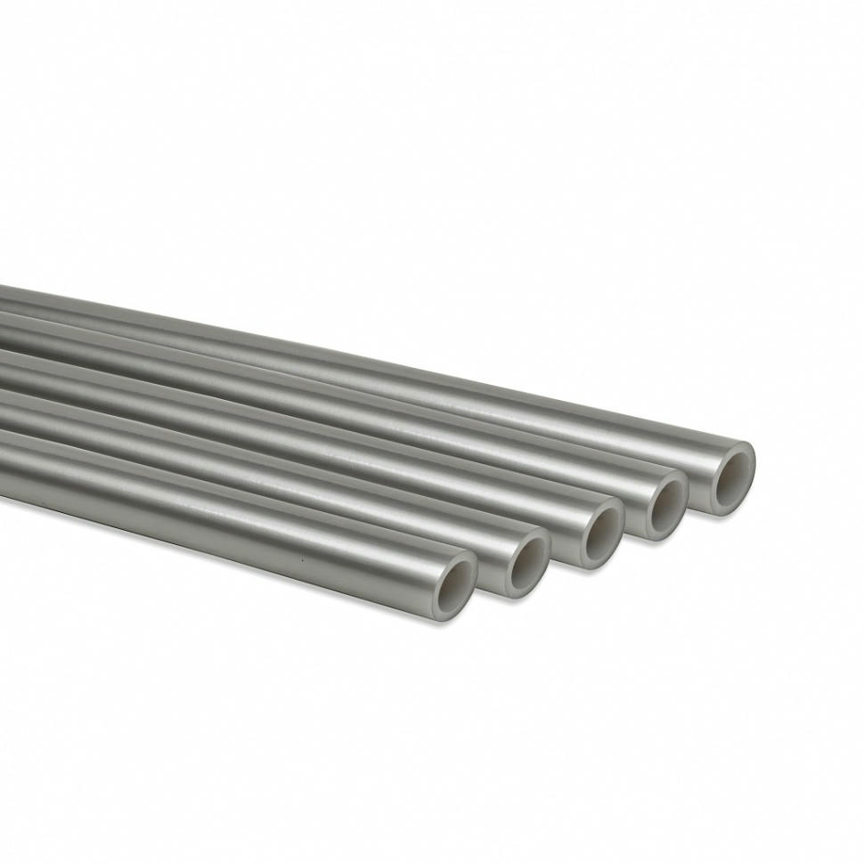 Труба из сшитого полиэтилена 16х2.2, бухта 500, серая ROMMER