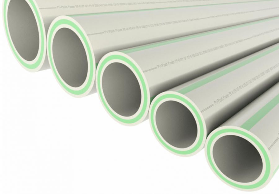 Труба полипропиленовая PPR FASER S2,5 SDR6 PN20 25х4,2 со стекловолокном FV-Plast