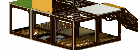 Испытательный полигон для роботов Мини