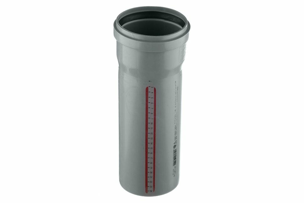 Труба канализационная HTEM 90x1000 мм Ostendorf