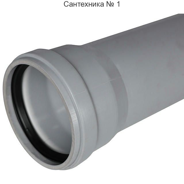 Труба канализационная бесшумная D 110 L 2000 STOUT