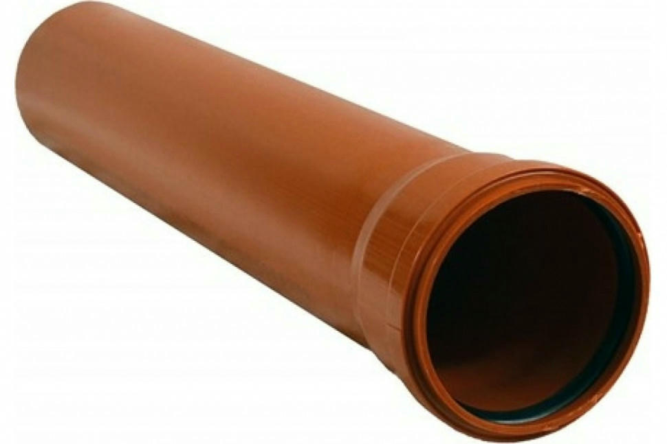 Труба канализационная однораструбная 160 х 4,2 х 2000 мм SN4 Universal Sinikon