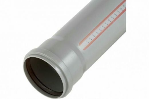 Труба канализационная HTEM 50х1500 мм Ostendorf