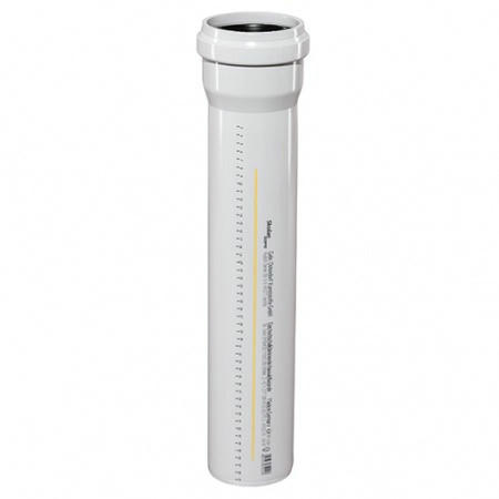 Труба канализационная 50х250 мм с раструбом Skolan SKEM Ostendorf