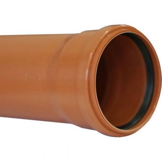 Труба канализационная однораструбная 110 х 3,4 х 6000 мм SN4 Universal Sinikon