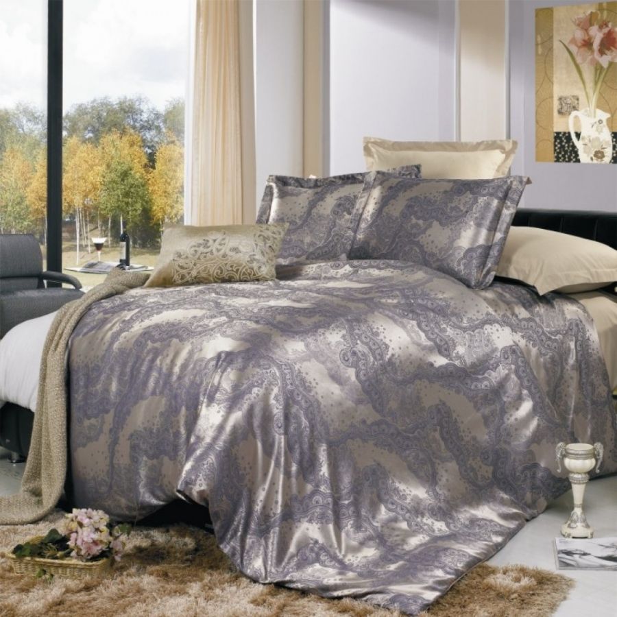 КПБ JC-001 - Сатин жаккард Valtery