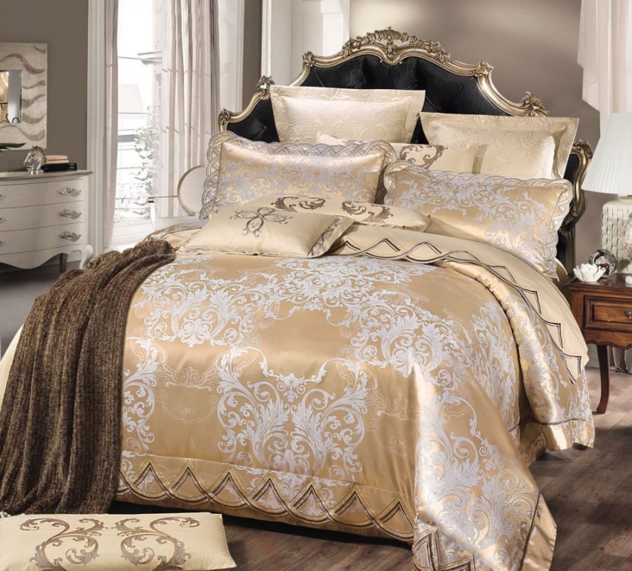 КПБ JC-120 - Сатин жаккард Valtery