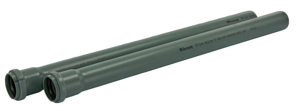 Труба канализационная 40 L 250 1,8 мм Millennium