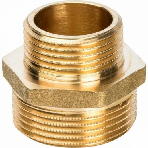 Ниппель НН переходной 1 1/4х3/4 STOUT