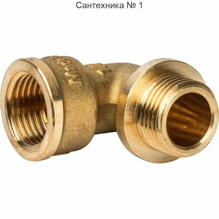 Угольник с упором НВ 1/2 STOUT