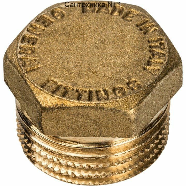 Заглушка НР 1/2 STOUT