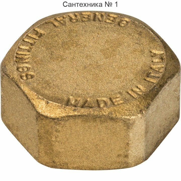 Заглушка ВР 3/4 STOUT