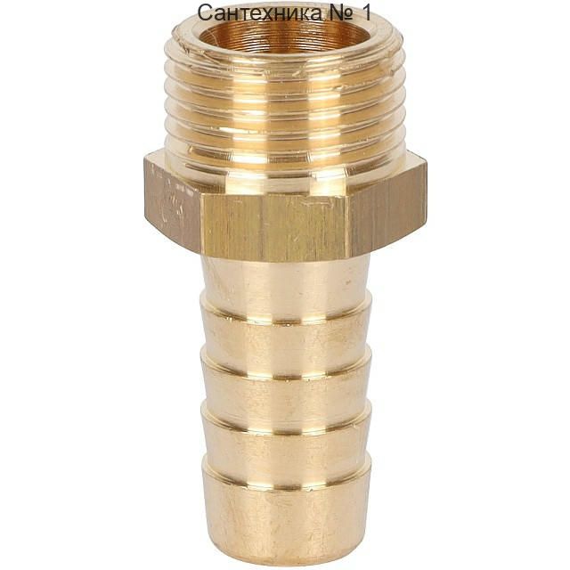 Штуцер НР 3/8х12 STOUT