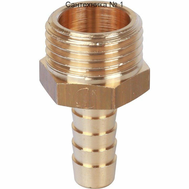 Штуцер НР 1/2х10 STOUT