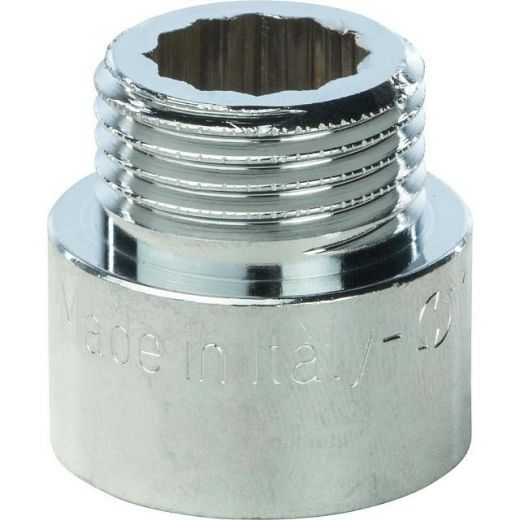 Удлинитель 1/2"х15 хромированный STOUT