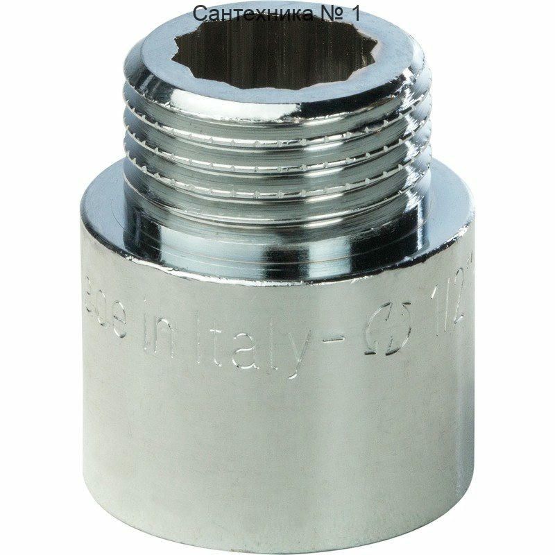 Удлинитель 1/2"х20 хромированный STOUT