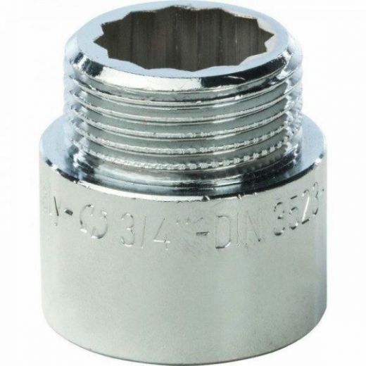 Удлинитель 3/4"х20, хромированный STOUT
