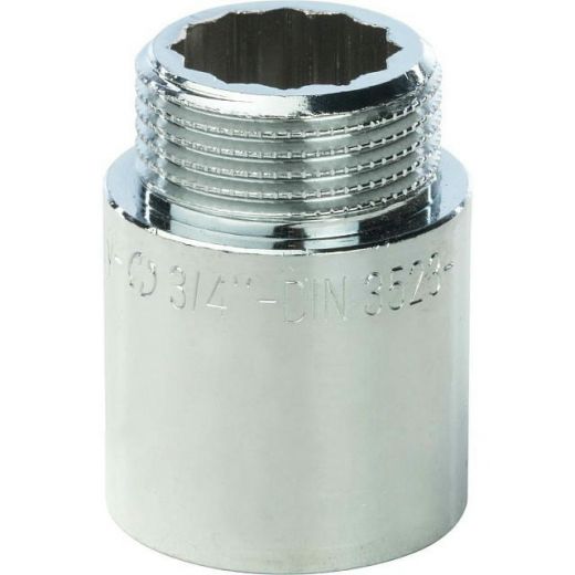 Удлинитель 3/4"х30, хромированный STOUT