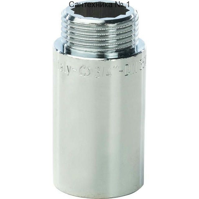Удлинитель 3/4"х50, хромированный STOUT