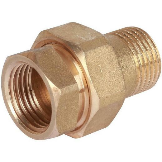 Разъемное соединение "американка" ВН 1/2, уплотнение под гайкой o-ring кольцо STOUT