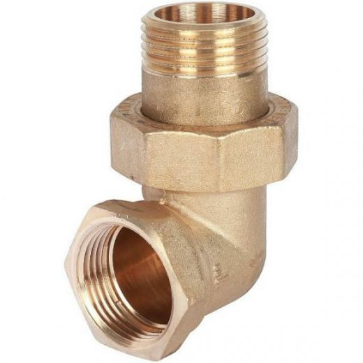 Разъемное угловое соединение "американка" ВН 1, уплотнение под гайкой o-ring кольцо STOUT