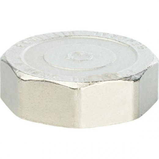 Заглушка ВР 2, никелированная STOUT