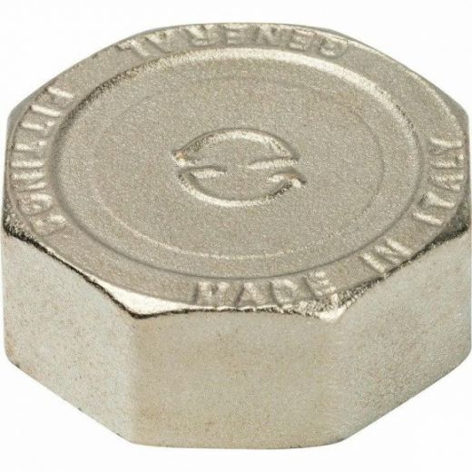 Заглушка ВР 1 1/4, никелированная STOUT