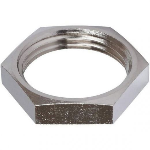 Контргайка 1, никелированная STOUT