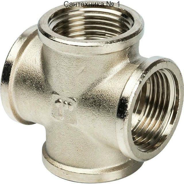 Крестовина ВВ 1, никелированная STOUT