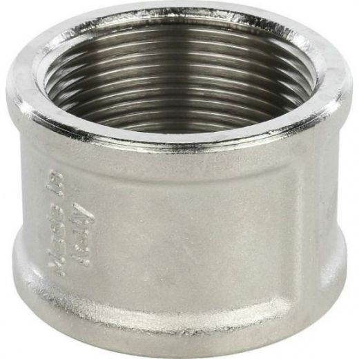 Муфта ВВ 1 1/2, никелированная STOUT