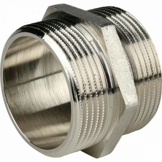 Ниппель HH 1 1/2, никелированный STOUT